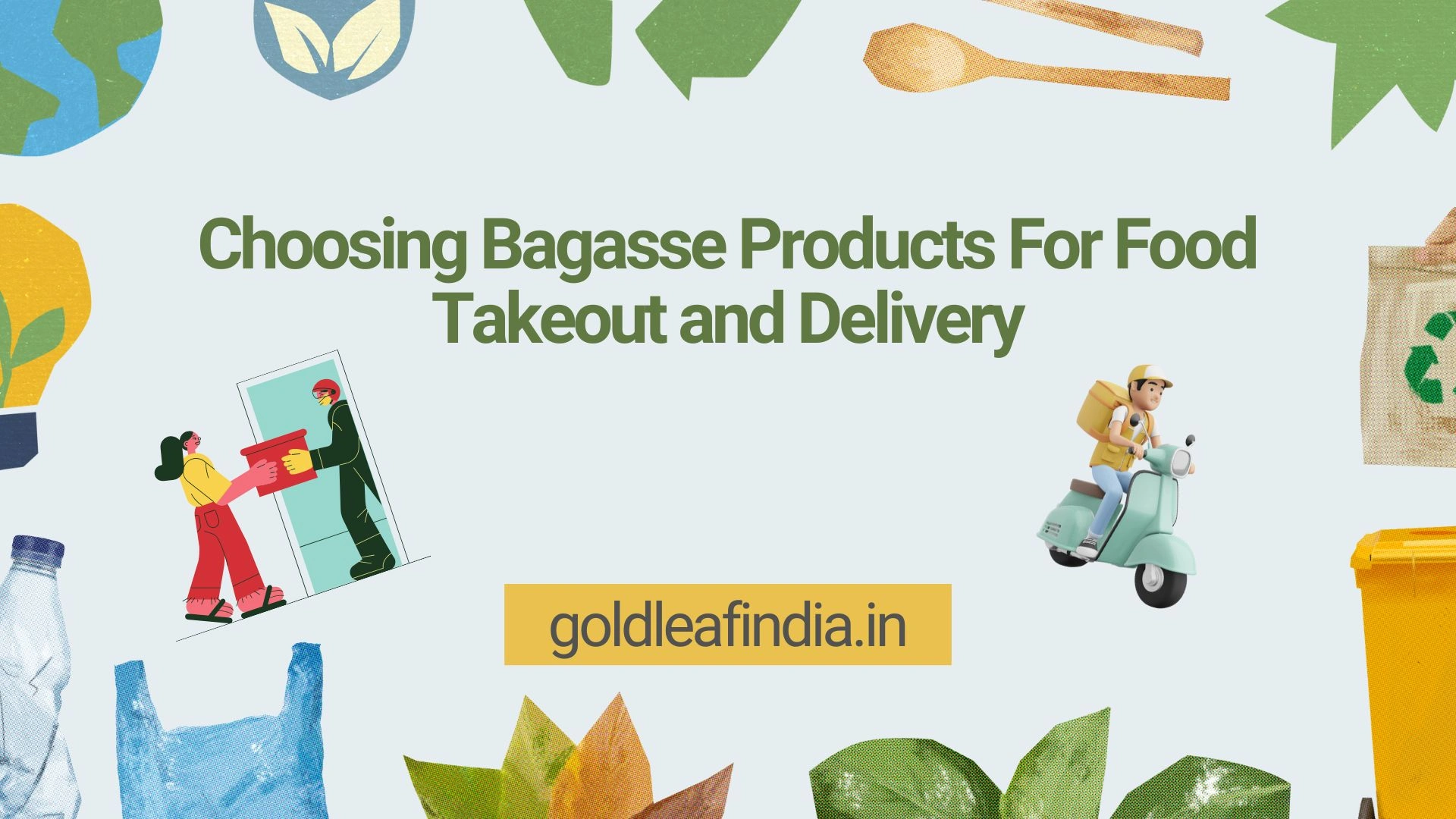 Choosing Bagasse Products For Food Takeout and Delivery